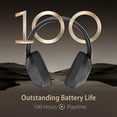 thumbnail image 2 of Active Noise Cancelling Headphones, 100H Playtime Headphones Wireless Bluetooth, Bluetooth Headphone with Mic, Over Ear Wireless Headphone with Deep Bass,Fast Charging for Travel, 2 of 6
