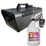 Heavy Duty 400 Watt Fog Machine W/Remote and One Gallon Fog Juice - Halloween Decoration