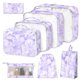 thumbnail image 1 of Set de cubos de embalaje hatisan 8 para maletas y organizador de viajes, 1 of 7