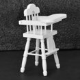 thumbnail image 2 of Chaise Haute Miniature, Chaise Miniature, Chaise de Maison de Poupée, Modèle de Chaise Haute Miniature pour Maison de Poupée 1/12, 2 of 8