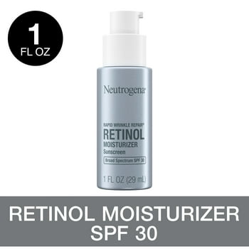 Neutrogena Rapid Repair Face & Neck Moisturizer SPF 30,  Cream, 1 fl oz