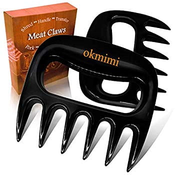 Meat Claws Meat Shredder Claws Best Pulled Pork Shredder Claws Paws - BBQ Smoker Bear Claws Meat Shredding Handles Claws - Non-slip Kitchen Claw Utensil - Grilling Chicken Shred Fork Carving Tone
