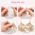 thumbnail image 4 of Bra Extenders for Women Adjustable 3 Hook Strap Clips Comfortable Support Full Cup Size Accessory Seamless Secure Fit, 4 of 5