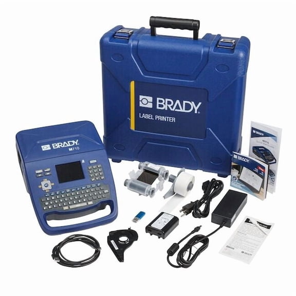 Brady M710 2in Industrial Portable Label Pritner and Accessories Kit