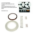 thumbnail image 3 of 1/4 10 Inch Tape Splicing Set, Adjustable Length Professional Splicing Tape Tape Splicing Block Kit Leader Tape with Media Blade for Reel To Reel Tape Recorder, 3 of 7