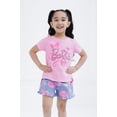 thumbnail image 2 of Conjunto de ropa de Barbie para niñas grandes y pantalones cortos de cambray, 2 of 6