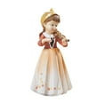thumbnail image 2 of Estatua de niña de violín, adorno de mesa, escultura rústica y moderna, figura decorativa para chimenea, sala de estar, decoración del hogar Rojo, 2 of 8