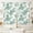 Monstera Palms, variant on Leaves Floral Kitchen Window Curtains Over Sink Boho Farmhouse Flower Leaf Small Window Treatment Cafe Short Curtains for Bathroom Tier Drapes,39"H×27.5“W