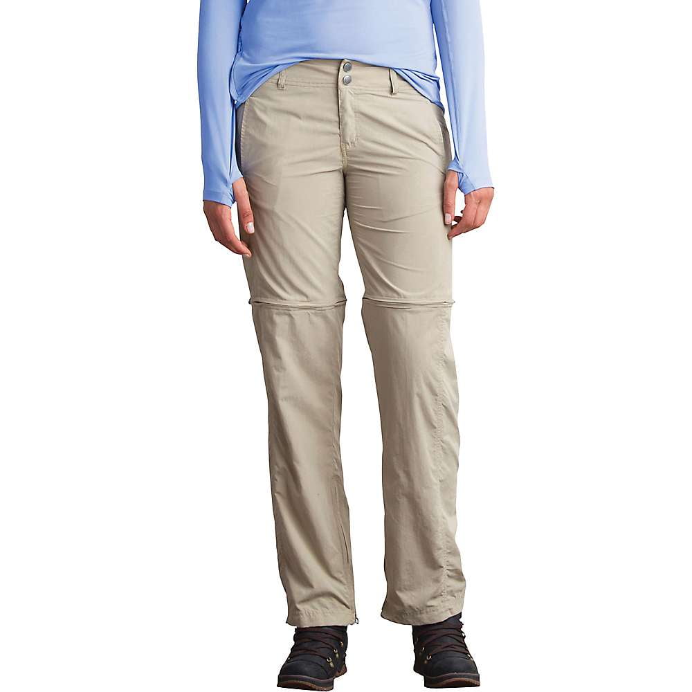 exofficio women's bugsaway sol cool ampario convertible pant - petite,  tawny, 16 - Walmart.com