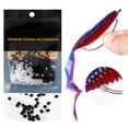 thumbnail image 4 of LICEWO 300pcs Baits Keeper Quick Installation Retainer Beads for Securing Soft Lures Attachments Fishing Hook Lures Keeper Bead, 4 of 10