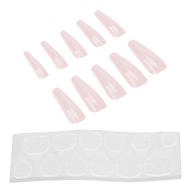 Uñas postizas para mujer, 10 piezas de color puro, uñas postizas con estilo, innovación moderna