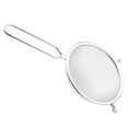 thumbnail image 4 of Stainless Steel Mesh Strainer Long Handle Scoop Slotted Ladle Food Serving Colander For Noodles Dumplings (10 Inches Double Layer), 4 of 9