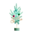 Gnmfd 45CM Mini Christmas Tree With Bell Decorations Desktop Display