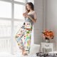 thumbnail image 5 of Balery Hello Summer Pantalones de pijama para mujer, pijamas ultraligeros, pantalones de estar por casa-Small, 5 of 6