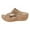 Khaki, variant on Womens Slide Sandals Trendy Women Sandals Wear Lazy Summer People Thick-Soled Casual Slippers Shoes Comfort Shoes