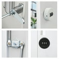 thumbnail image 3 of tredstone Small Size Security Lock Easy To Install On Any Drawer Cabinet Lock Drawer Lock Mailbox Locker 30mm gray, 3 of 6