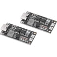 thumbnail image 1 of HUGFEGWE 2pcs Battery Charger Module Board 4S Type C to 16.8V Lithium Battery Charger Step Up Boost Module DC3-6V to 16.8V for Battery Charger (4A) CJB91-110368, 1 of 9