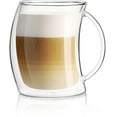 thumbnail image 3 of Verres à Latte à Double Paroi Caleo - 13 oz - Ensemble de 2, 3 of 7