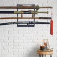 thumbnail image 4 of Xingzhi 2/3/4 Tier Holder Wall Mounted Samurai Stand Display Flute Rack 2 Tiers Black 4 Tiers, 4 of 6