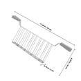 thumbnail image 2 of Minkissy Universal Bread Rack Toaster Accessory with Safe Anti Scald Ends for Kitchen, 2 of 8