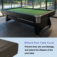 thumbnail image 4 of Uxcell Billiard Pool Table Cover Billiards Accessories, Oxford Waterproof Dustproof Fit for Protecting Pool Table Coffee 8 ft, 4 of 5