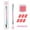B, variant on Mineart Nail Art Rhinestone Dotting Pen Tool, Precision Dual Ended Dot Pen for Nail Art Design Rhinestone Gem Application Manicure Tool