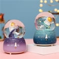 thumbnail image 5 of Astronaut Crystal Ball Resin Craft Decoration Home Decor Music Box With 90ml Liquid, 5 of 5
