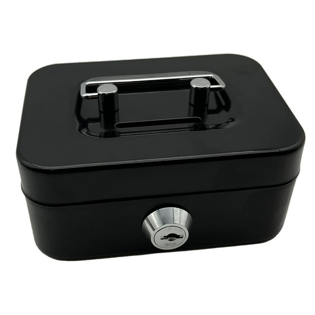 Metal Small Storage With Lockable Cover Key Lock Organizer For Kids Cute Toys With Handle For Home Small Wooden Animals for Kids Games for Kids Birthday Sea Water Table And Trivia Sensory Tiles for
