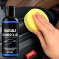 thumbnail image 3 of Car Plastic And Leather Repair Filler Black Restorer For Tires And Leather Seats Long-Lasting Blackening Agent With Sponge 38ml, 3 of 8