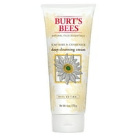 Burt's Bees Soap Bark and Chamomile Deep Cleansing Cream, 6 oz