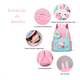 thumbnail image 3 of ochila Impermeable Para Estudiantes De Escuela Primaria, Mochila Para Niñas Xtellar rosa, 3 of 3