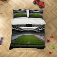 thumbnail image 3 of 3D Lille Football Field Spectator Seats Quilt Cover Set Bedding Set Duvet Cover, 3 of 3