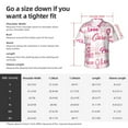 thumbnail image 5 of Disketp Hawaiian Shirts For Men,Breast Cancer Pink Ribbons Awareness Print Mens Casual Short Sleeve Button Down Shirts Beach Shirt, 5 of 7