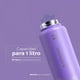 thumbnail image 5 of Botella Térmica Color Violeta 1L (32 Oz) B Strong | Libre de BPA | B Life, 5 of 8