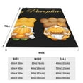 thumbnail image 3 of Sikiie Pumpkin Pie Gnome Ultra-Soft Micro flannel Blanket Luxury All Seasons Warm Blanket for Bedding Sofa and Travel (4 sizes)-50"x40", 3 of 7