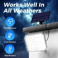 thumbnail image 3 of VOLIVO Solar Lights Outdoor,318LED,5 Modes Split Motion Sensor Outdoor Lights with Remote Control,IP65 Waterproof,180°Wide Angle Outdoor Solar Lights for Yard,Patio,Garden,2 Pack, 3 of 6