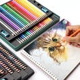 thumbnail image 5 of 48/72/120/150/200 Colors Oily Colored Pencils Lead Paint Brush Pencil Kit for Adult Coloring Books Doodling Sketching, 5 of 20