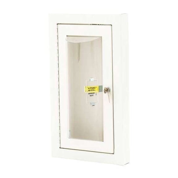 Loma Fire Extinguisher Cabinet, Semi Recessed, 20 3/4 in Height, 5 lb 7308-BB