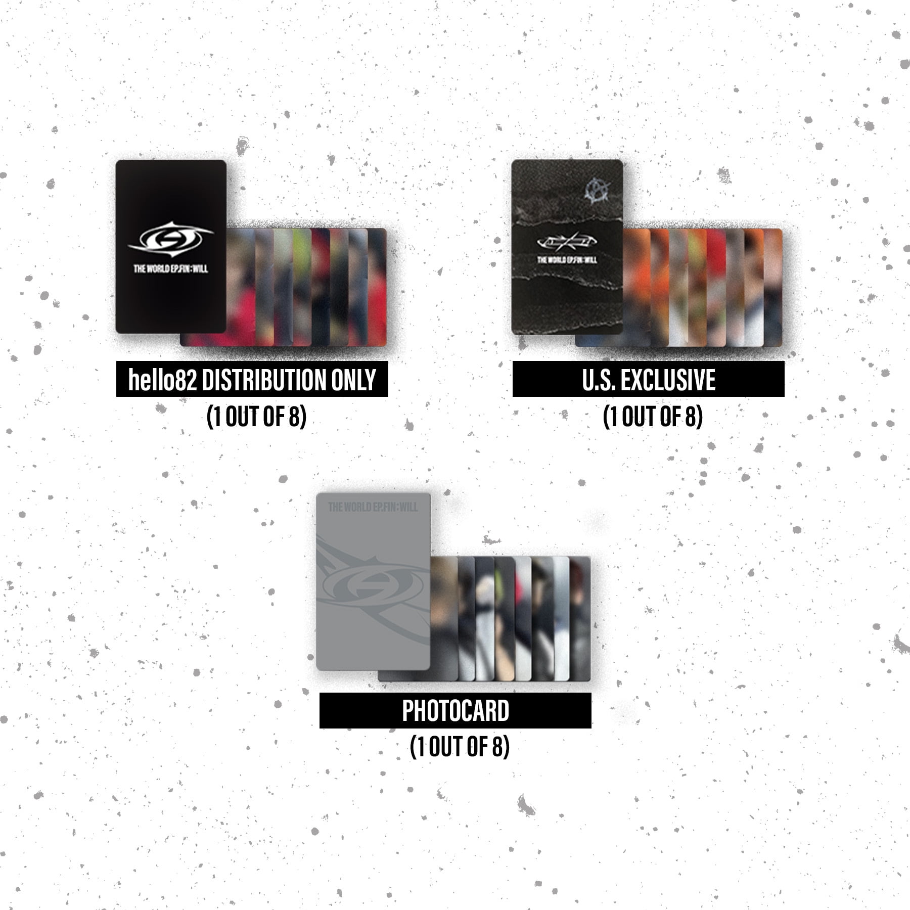 KPOP ATEEZ 110Pcs PhotoCards THE WORLD EP.2 OUTLAW