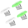 thumbnail image 3 of HLONK Cutter Helper 4pcs Chicken Cutter Holder Stainless Steel Meat Cleaver Kitchen Gadget(2.36X2.36X1.38Inch), 3 of 10