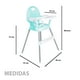 thumbnail image 2 of KIDDOS, Silla Periquera Para Bebe Alta Plegable Portatil 3 En 1, 2 of 4