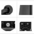 thumbnail image 4 of 360 Degree Rotation Replacement Luggage Wheels 4x Durable for Repair Black, 4 of 9
