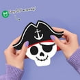 thumbnail image 3 of Big Dot of Happiness Pirate Ship Adventures Garland Banner Kids Birthday Party Decorations Backdrop 30 Feet of Cord 15 Double Sided Paper Skulls and Treasure Chest Shapes, 3 of 6