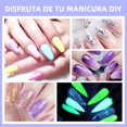 thumbnail image 3 of kit de gel de extensión de uñas de polivinílico, 7 colores gel de constructor para uñas extensión con solución, top base coat, 3 of 8