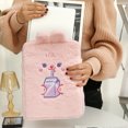 thumbnail image 3 of Airle Tablet Bag Shockproof Dust-proof Plush Cartoon Bear Embroidery 11/10.5/10.2 Inch Tablet Handbag Computer Accessories, 3 of 7