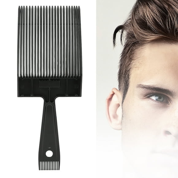 Barber Flat Top Comb, Ergonomic Flat Top Guide Hair Comb Accurate Trimming Convenient Use Professional Lightweight for Barber Shop for Barber