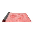 thumbnail image 2 of Ahgly Company Indoor Square Abstract Red Contemporary Area Rugs, 6' Square, 2 of 4