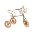 thumbnail image 3 of Mini triciclo de metal para muñecas de 17 cm, accesorios para hámster, adorno para mascotas, micropaisaje, figura de acción, triciclo Rosa, 3 of 9