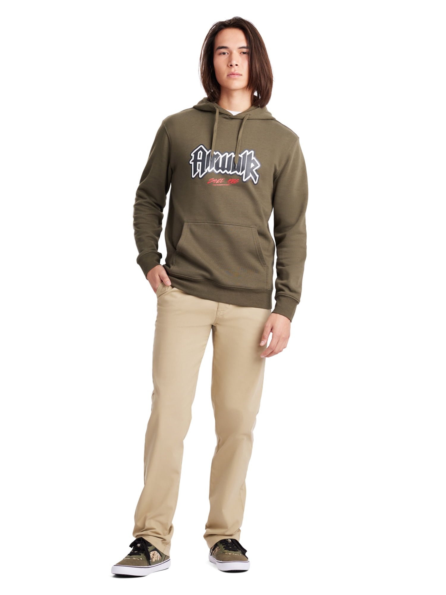 Airwalk Men's & Big Men's Graphic Printed Fleece Hoodie, Sizes XS-3XL