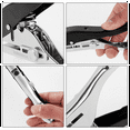 thumbnail image 3 of Hole Punch 5/16 Inch-8mm Single Punch,5Pcs Heavy Duty Puncher Single,Paper Portable Hand Held Long for Paper Cards, 3 of 8